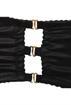 Корсетный топ из атласа Black Tie - фото 75935