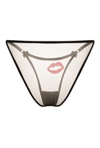 Прозрачные классические трусики Crime - фото 76003