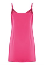 Мини платье комбинация Silk Rose - фото 76131