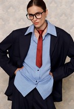 Пиджак с карманами - фото 76462