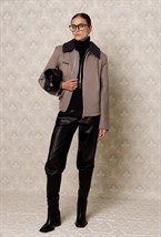 Брюки из экокожи - фото 76502