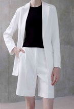 TOTAL WHITE шорты - фото 76577