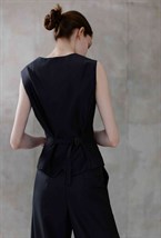 Жилет из шелка и вискозы - фото 76593