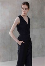 Жилет из шелка и вискозы - фото 76595