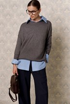 Джемпер из кашемира - фото 76742