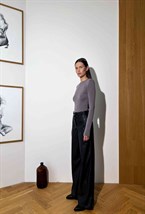 Лонгслив из вискозы и шерсти - фото 76757