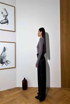 Лонгслив из вискозы и шерсти - фото 76761