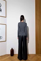 Лонгслив из вискозы и шерсти - фото 76783