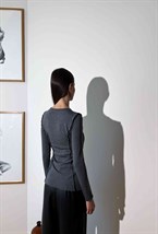 Лонгслив из вискозы и шерсти - фото 76785