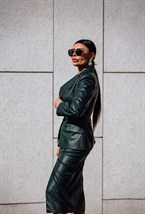 Костюм из эко кожи - фото 76846