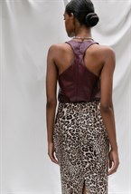 Юбка "лео" + топ - фото 76884