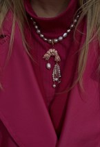 Фарфоровый амулет (креветка) - фото 77506