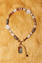 Карамельный чокер - фото 77509