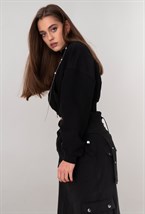 Бомбер Back to black - фото 77579