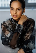 Блуза из шелка ORGANZA - фото 77612