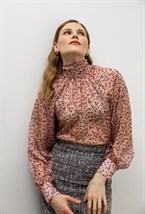 Блуза из шелка Giorgette - фото 77614