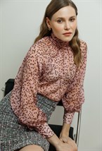 Блуза из шелка Giorgette - фото 77616