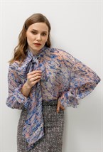 Блуза из шелка Giambattista Valli - фото 77619