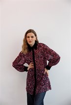 Блуза А-силуэта из шифона Hugo Boss - фото 77659