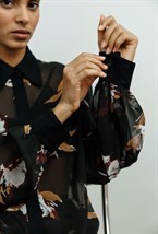 Блуза А-силуэта из шелка Max Mara - фото 77666