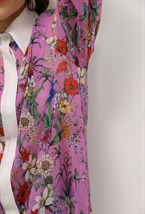 Блуза А-силуэта из шелка GUCCI - фото 77669