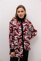 Блуза А-силуэта из поплина KENZO - фото 77673