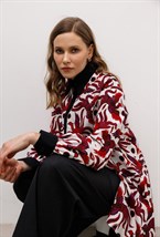 Блуза А-силуэта из поплина KENZO - фото 77675