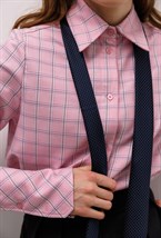 Рубашка с удлиненными манжетами из поплина Bottega Artigiano - фото 77692