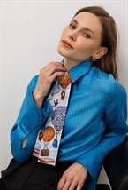 Рубашка из шелка JACQUARD - фото 77722