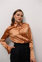 Рубашка из шелка Fabiana Filippi - фото 77725