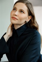 Рубашка из шелка Comme Des Garsons - фото 77738