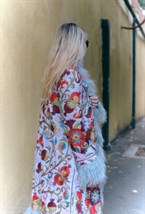 Пальто с вышивкой PURPLE HAZE - фото 77886