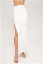 Юбка атласная в пол - фото 78725