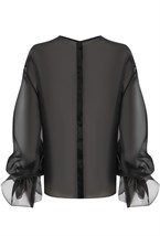 Блуза из органзы - фото 78783