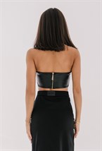 S.VIII Юбка миди с разрезом - фото 78966