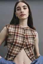 Приталенный жилет Paloma - фото 79285