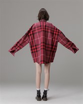 Рубашка оверсайз "SCHOOL" - фото 79802