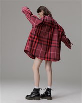 Рубашка оверсайз "SCHOOL" - фото 79804