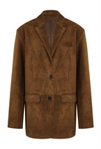 Suede jacket - фото 79998