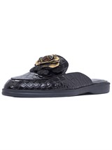 Мюли кроко Золотая роза - фото 81102