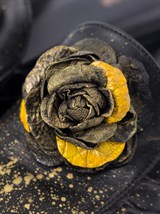 Мюли Роза в золоте - фото 81124