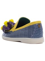 Прогулочные лоферы кроко "Ирисы" - фото 81136