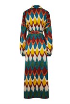 Шелковый кафтан MARISA - фото 81284