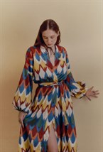 Шелковый кафтан MARISA - фото 81285