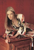 Шелковый кафтан EVE - фото 81292