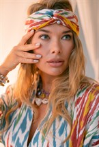 Шелковый кафтан SPRING - фото 81321