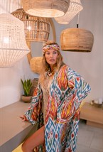 Шелковый кафтан SPRING - фото 81322