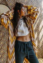 Шелковое кимоно FIRE - фото 81336