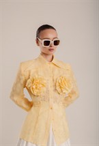 Рубашка с розами - фото 82994