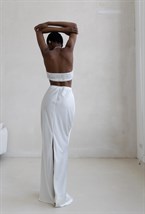 Юбка RI SATIN maxi - фото 83055